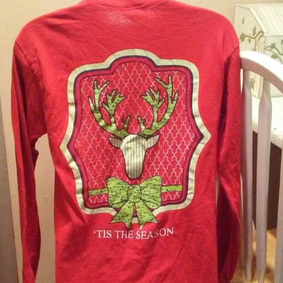 Itsa Girl Thing Christmas tee - women's small - Picture 2 of 6